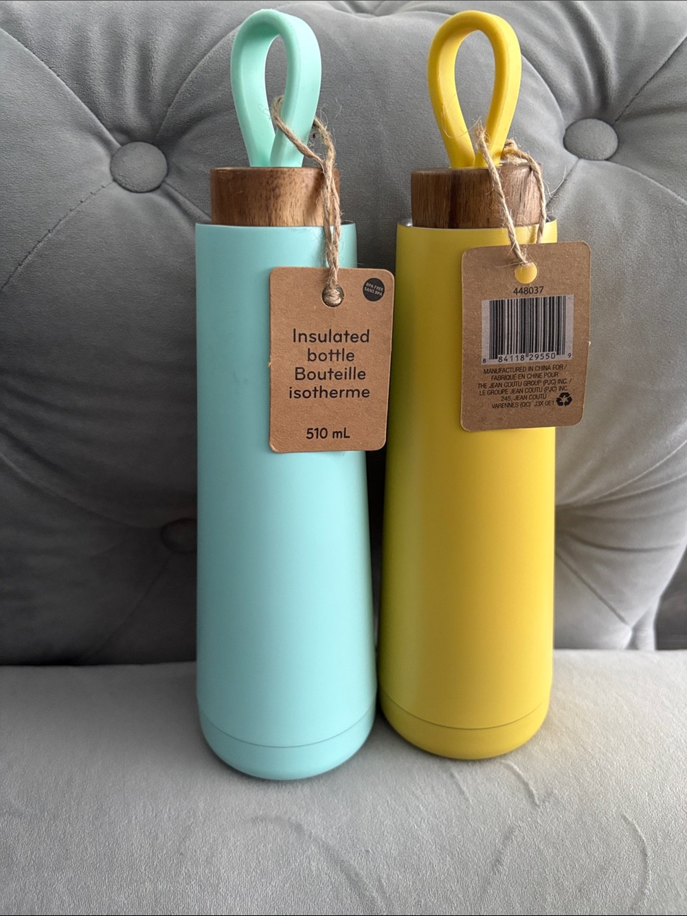2 Insulated Water Bottles